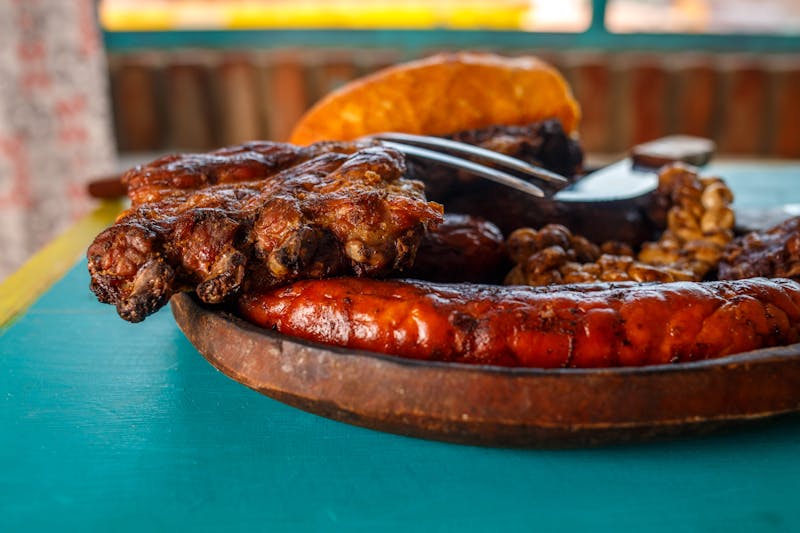 BBQ family feast platter for sharing