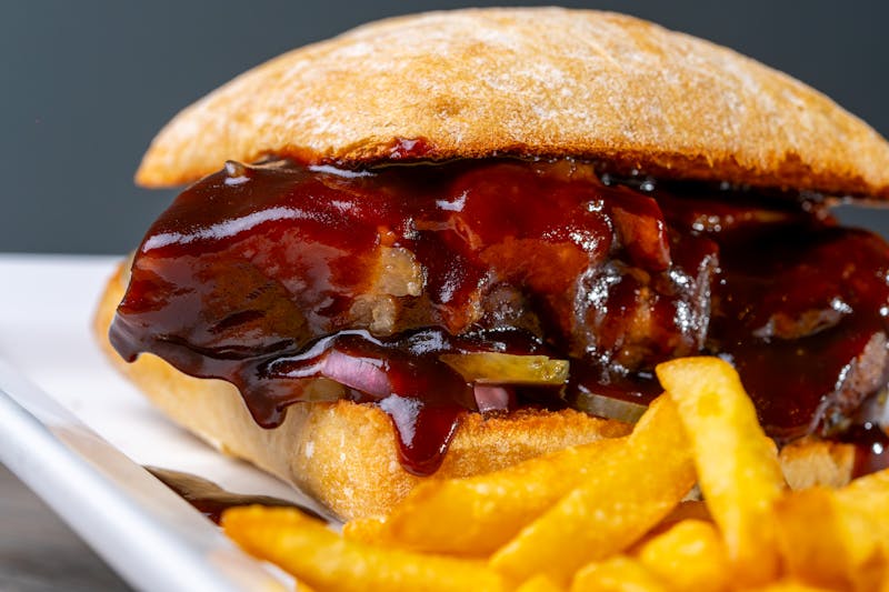 Bourbon-Glazed Burnt Ends — 4 rivers smokehouse specialty