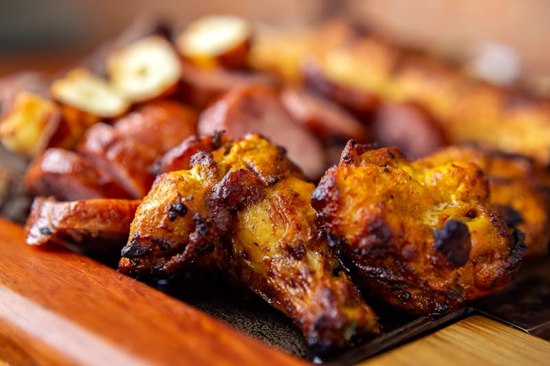 Smoked Pulled Pork shoulder — slow roasted 4 rivers style